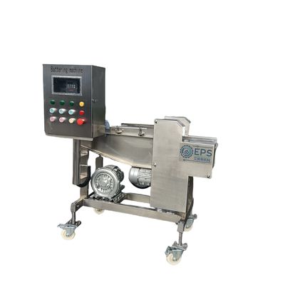 380В Автоматическая Tempura Dipping Battering Coating Machine для мяса, морепродуктов и овощей