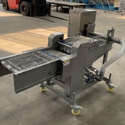 380В Автоматическая Tempura Dipping Battering Coating Machine для мяса, морепродуктов и овощей