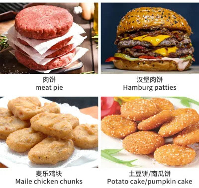 Автоматическая мясная мельница для формования гамбургеров для KFC и McDonald's по доступным ценам