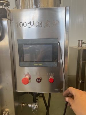 Нержавеющая сталь рыба мясо колбаса курение печь полный автоматический для нужд ресторана