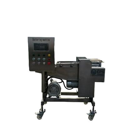 Специализированная Tempura Dipping Battering Coating Machine для мяса, морепродуктов и овощей