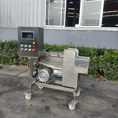 Тепловая обработка Специализированная Tempura Making Battering Machine для рыбы и креветок