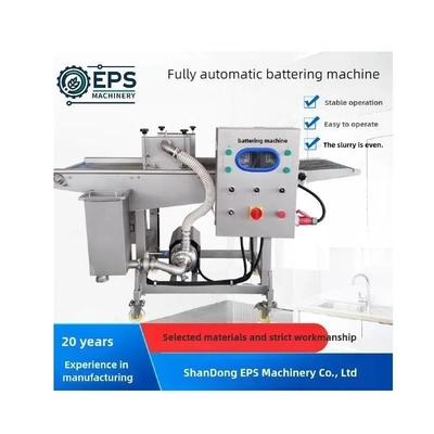 Теплообработка Автоматическая Tempura Battering Machine для требований клиента