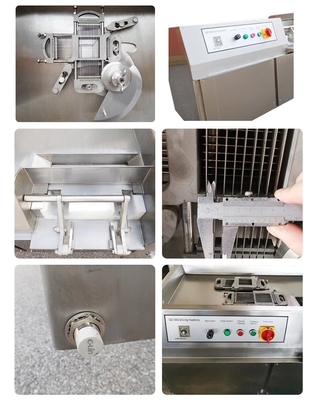 1480x800x980 мм Замороженная свинина / говядина / баранина Dicer Meat Decing Machine для термической обработки