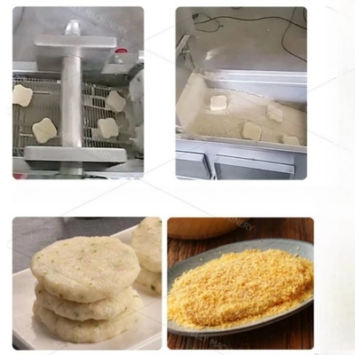 Термообработка мясные шарики покрытия батовый станок для куриного гамбургера непосредственно