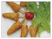 Автоматическая куриная машина для предварительного опрыскивания и обмолота для индивидуального покрытия муки