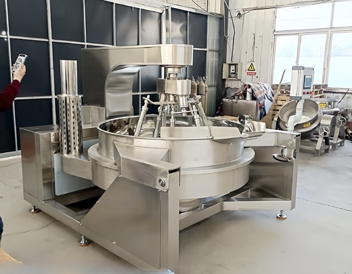 Автоматическая наклоняющаяся вакуумная горизонтальная смесь для приготовления пищи