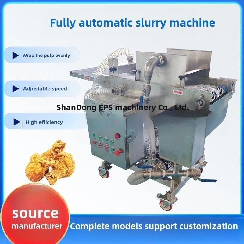 380V Куриный котлеты Нуггетс Попкорн и Филе Batter Making Machine с индивидуальным