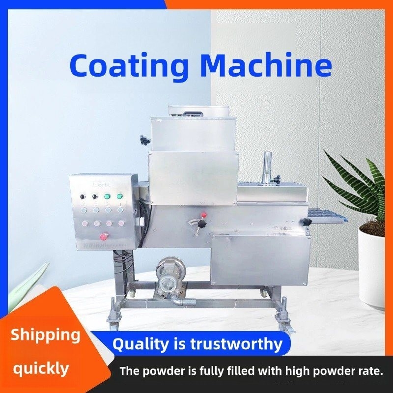 380V напряженный мясоруб для мяса бургера и птицы Preduster Flouring Machine