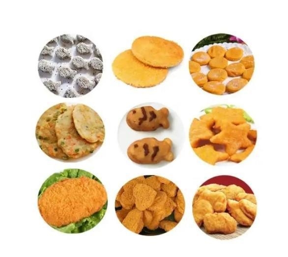 Автоматическая автоматическая куриная мука для куриных ногтетов и попкорна